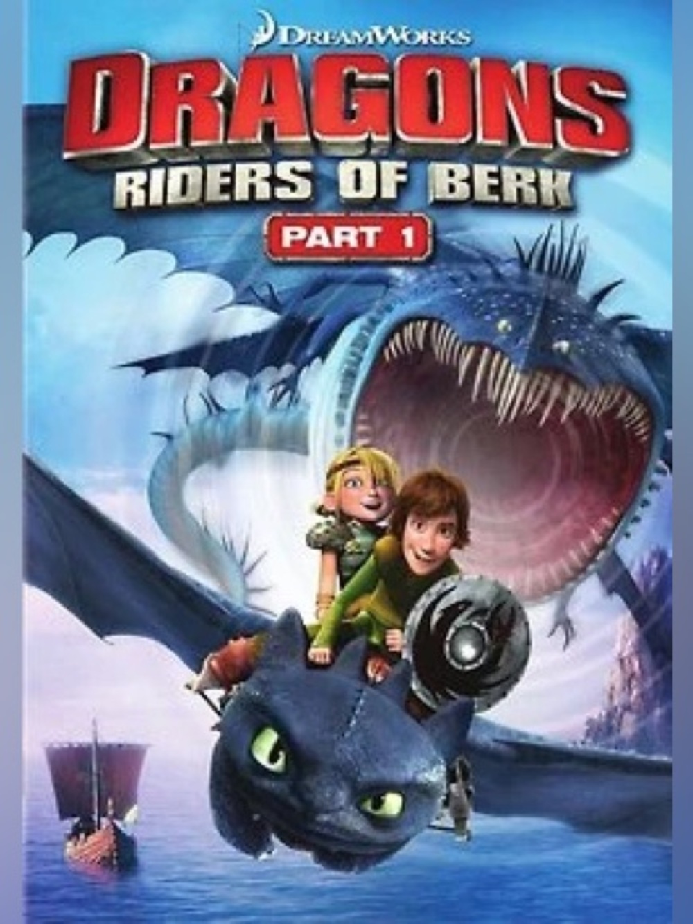 DreamWorks Dragons Riders of Berk Part 1 DVD
